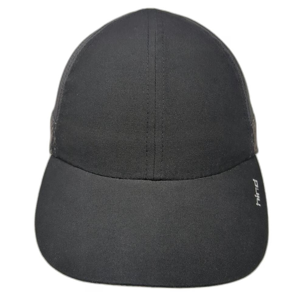 Hind Baseball Cap Black One Size Mesh Side Panels Snakeskin Trim Running Hat